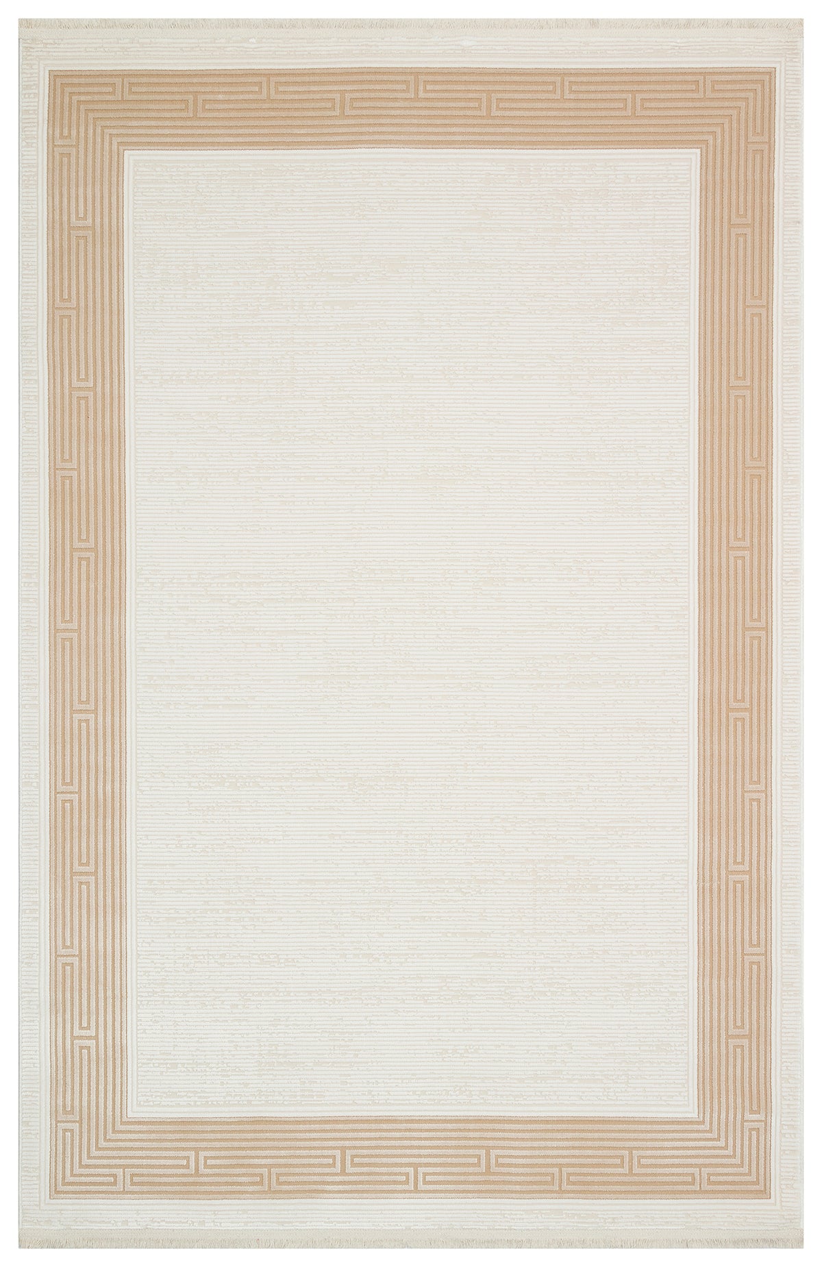 Mazzini 1480 Krem Uzun Ömürlü Yumuşak Dokulu Salon Mutfak Koridor Oturma Odası Yolluk Halı