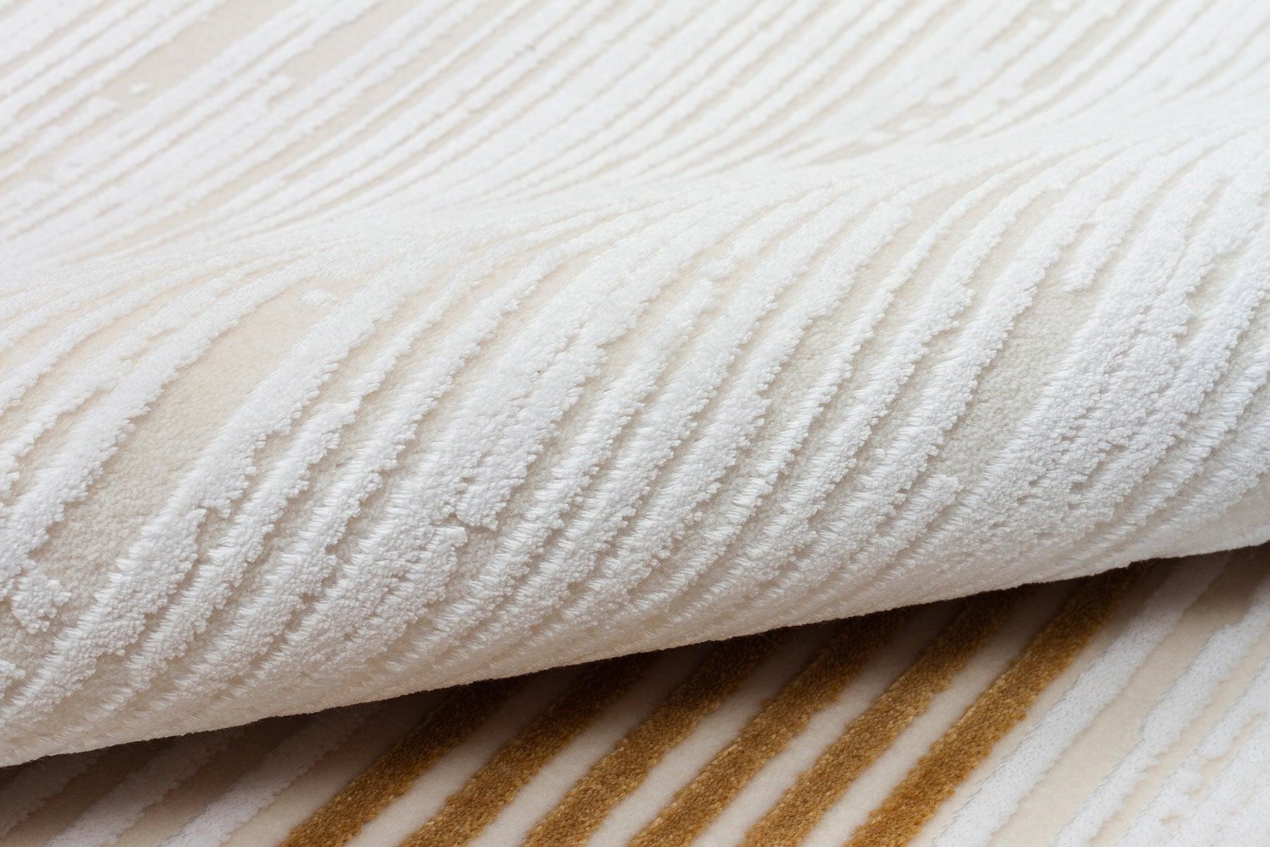 Mazzini 1482 Krem Uzun Ömürlü Yumuşak Dokulu Salon Mutfak Koridor Oturma Odası Yolluk Halı