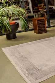 Mazzini 1483 Gri Uzun Ömürlü Yumuşak Dokulu Salon Mutfak Koridor Oturma Odası Yolluk Halı