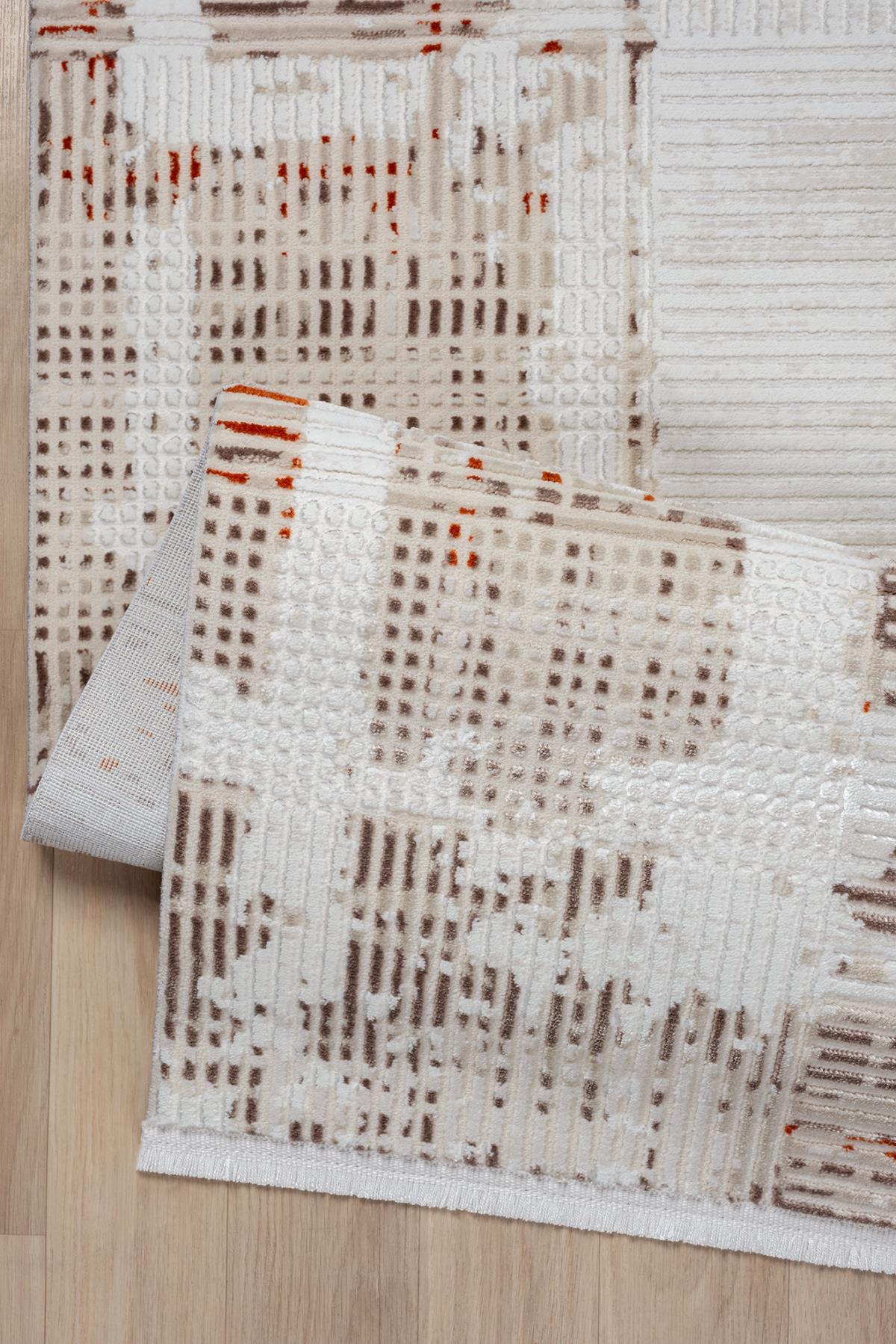 Mexx MX002 Bej Hav Toz Vermez Salon Mutfak Koridor Oturma Odası Yolluk Halı Makine Halısı