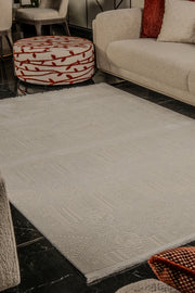 Mexx MX003 Beyaz Hav Toz Vermez Salon Mutfak Koridor Oturma Odası Yolluk Halı Makine Halısı