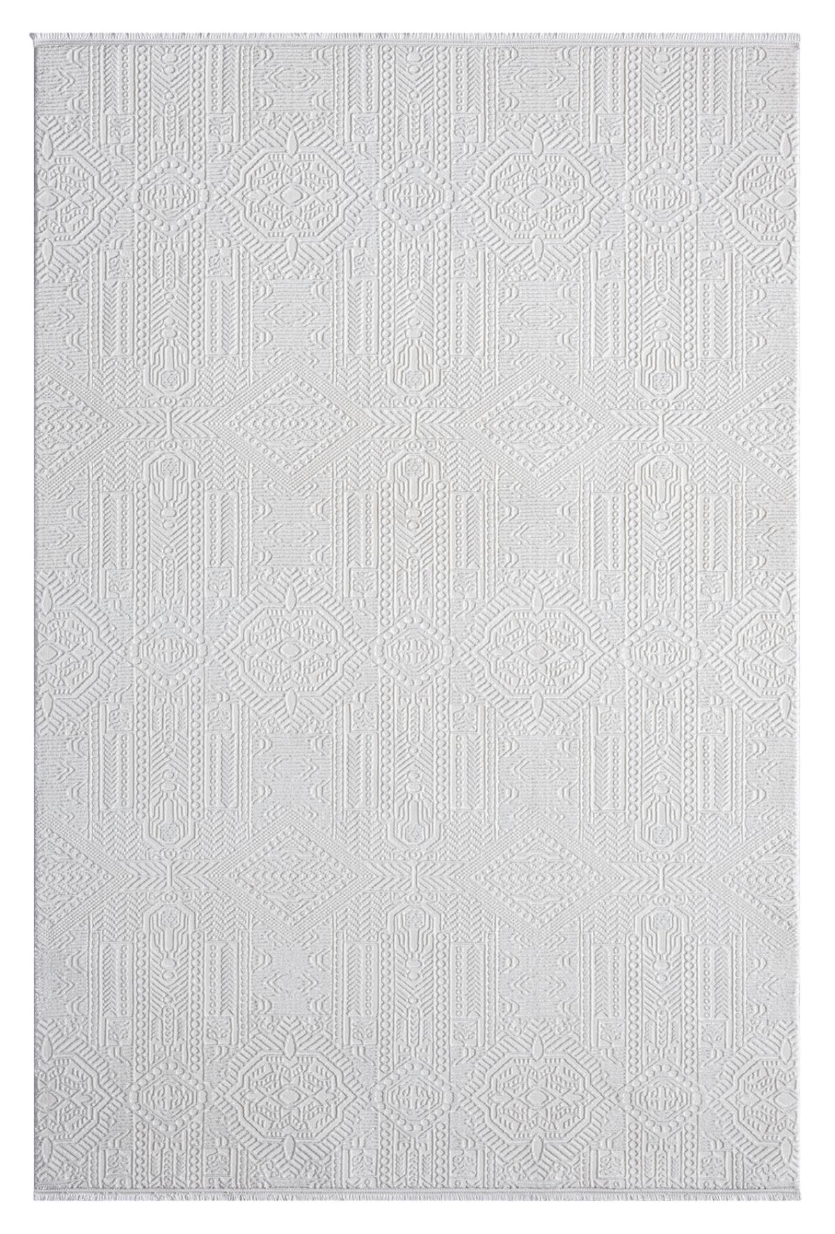 Mexx MX003 Beyaz Hav Toz Vermez Salon Mutfak Koridor Oturma Odası Yolluk Halı Makine Halısı