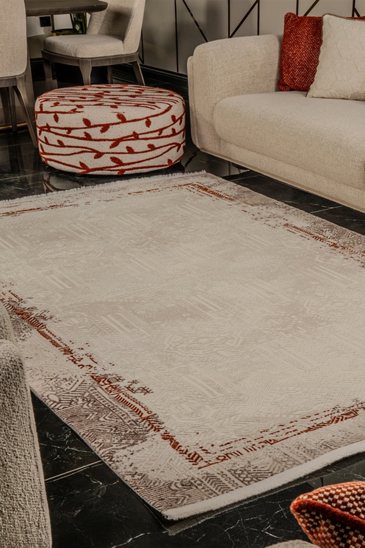 Mexx MX005 Çok Renkli Hav Toz Vermez Salon Mutfak Koridor Oturma Odası Yolluk Halı Makine Halısı