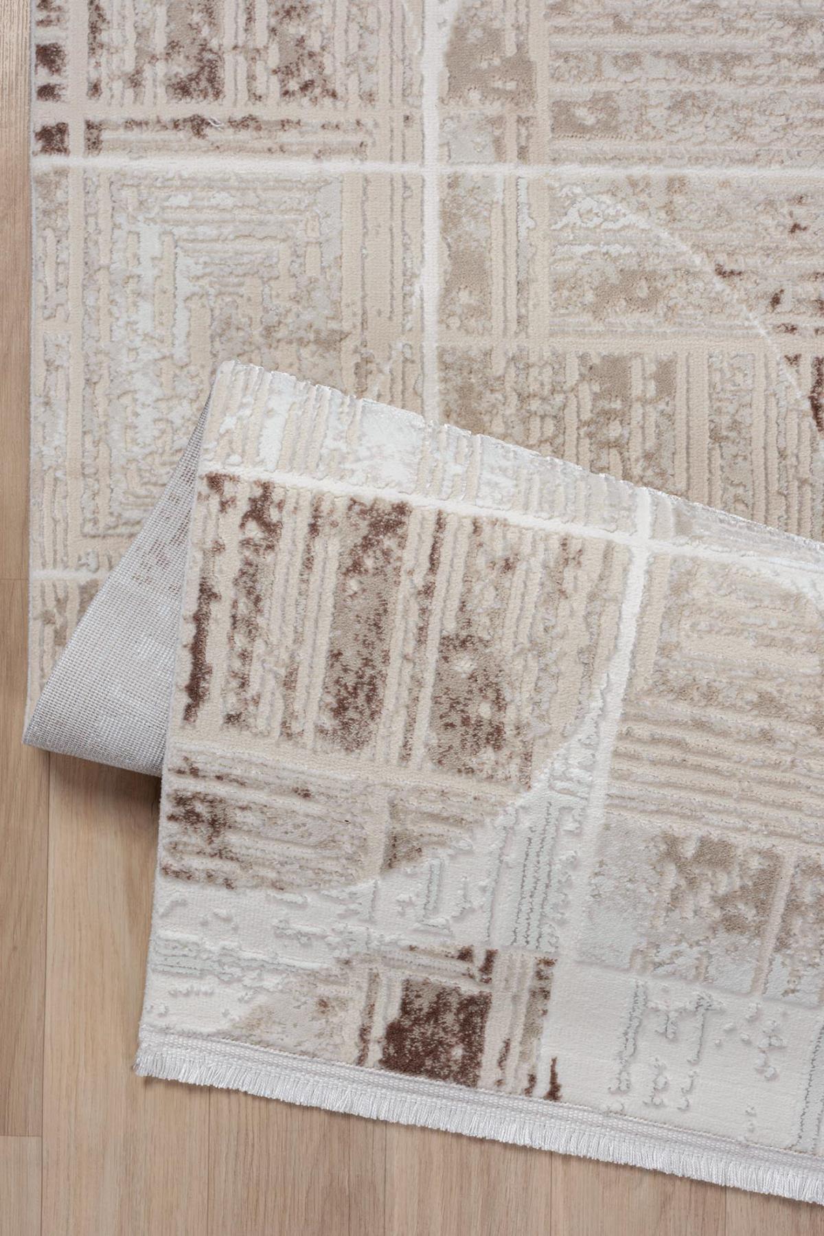 Mexx MX007 Bej Hav Toz Vermez Salon Mutfak Koridor Oturma Odası Yolluk Halı Makine Halısı