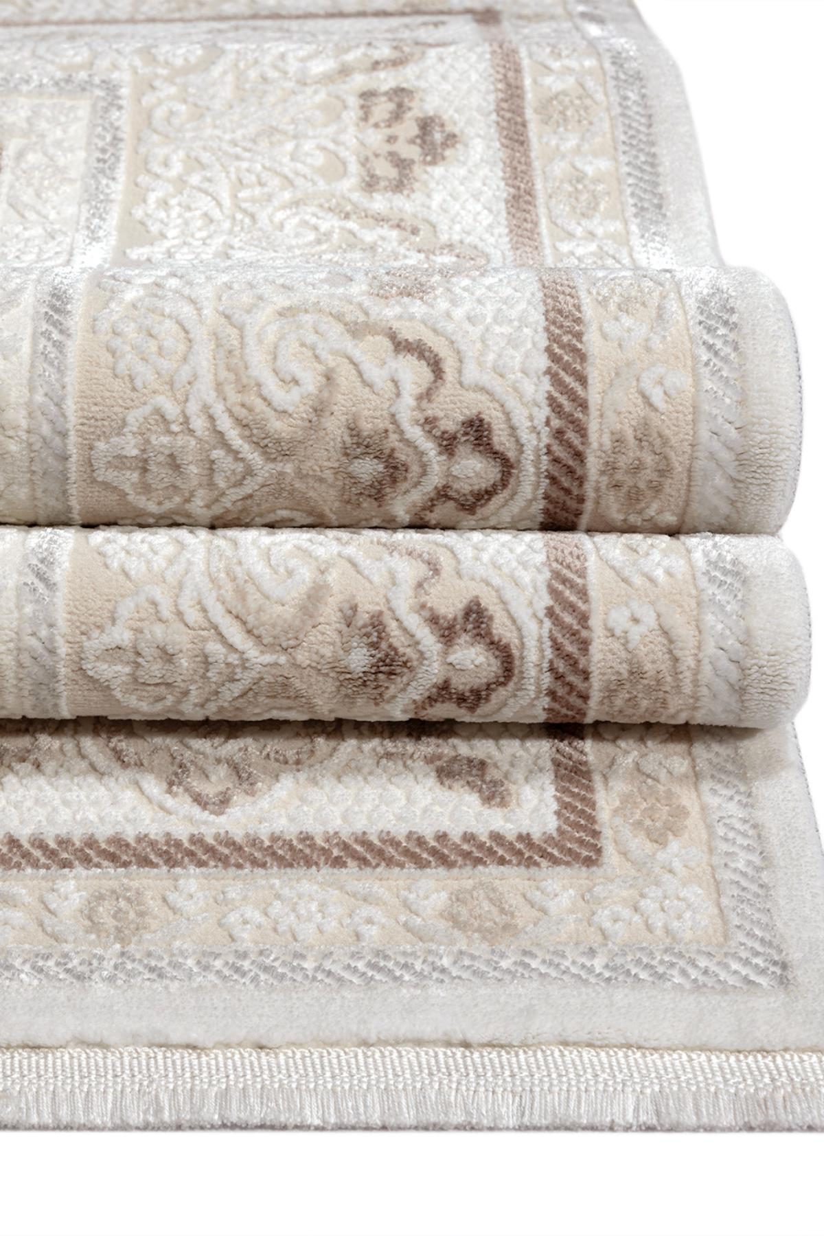 Mexx MX008 Bej Hav Toz Vermez Salon Mutfak Koridor Oturma Odası Yolluk Halı Makine Halısı