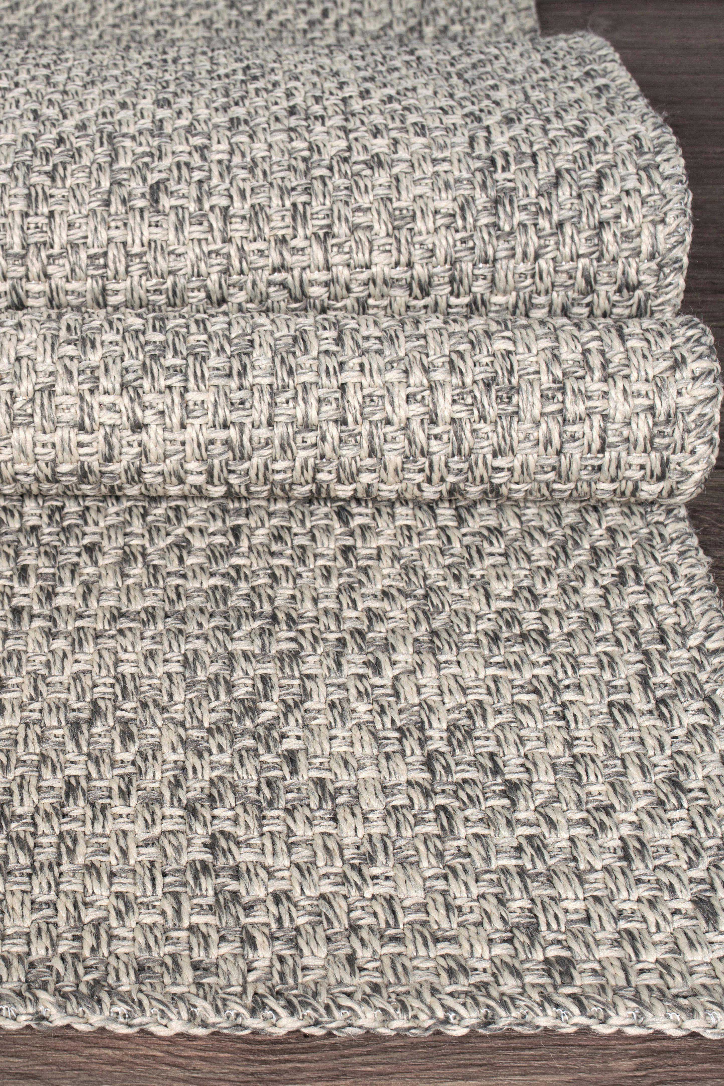 Modern Jute Runner Rug Rusticana 3103 Natural Knitted Kilim