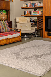 Modern MD001 Bej Uzun Ömürlü Yumuşak Dokulu Salon Mutfak Koridor Oturma Odası Yolluk Halı