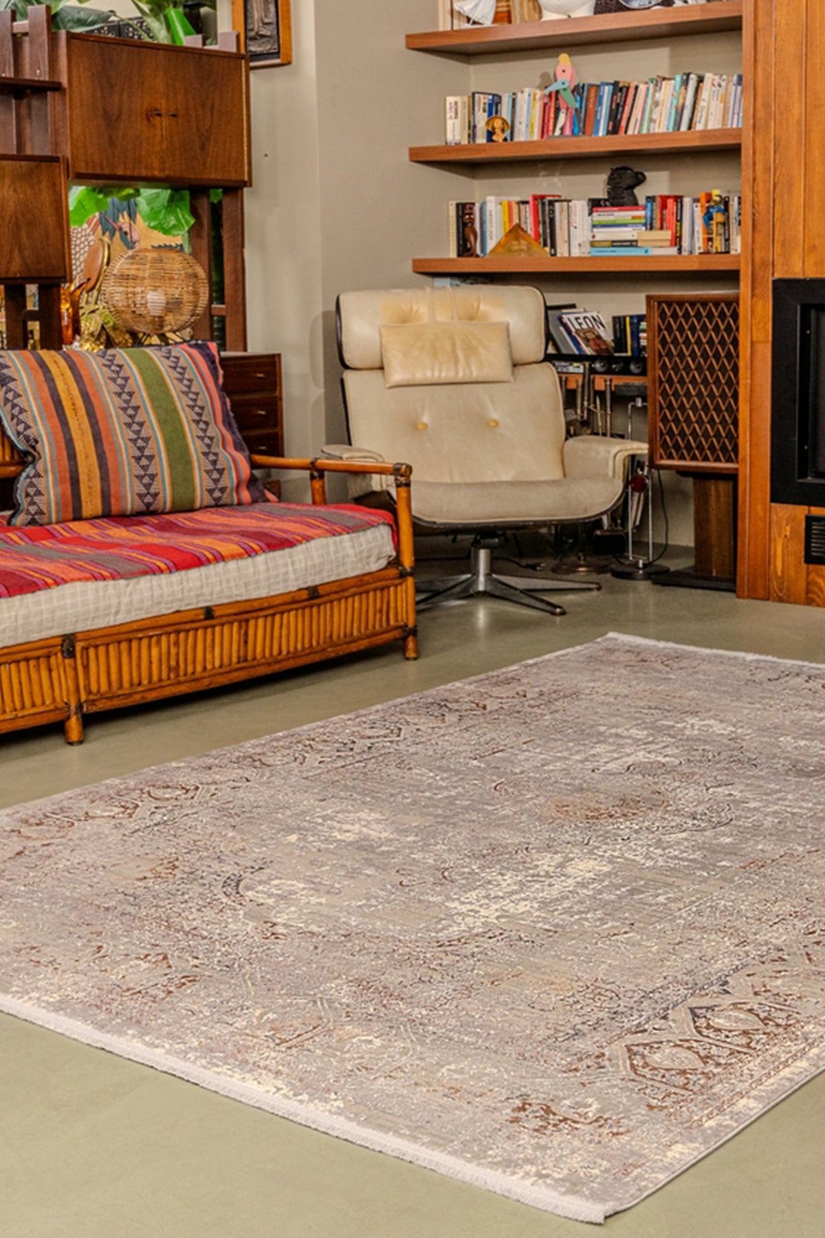 Modern MD004 Bej Uzun Ömürlü Yumuşak Dokulu Salon Mutfak Koridor Oturma Odası Yolluk Halı