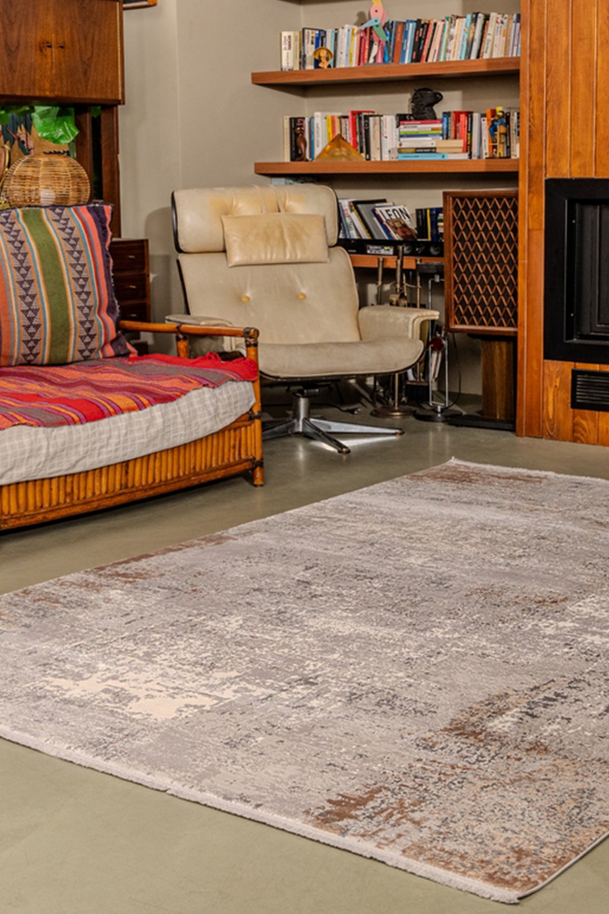 Modern MD006 Bej Uzun Ömürlü Yumuşak Dokulu Salon Mutfak Koridor Oturma Odası Yolluk Halı