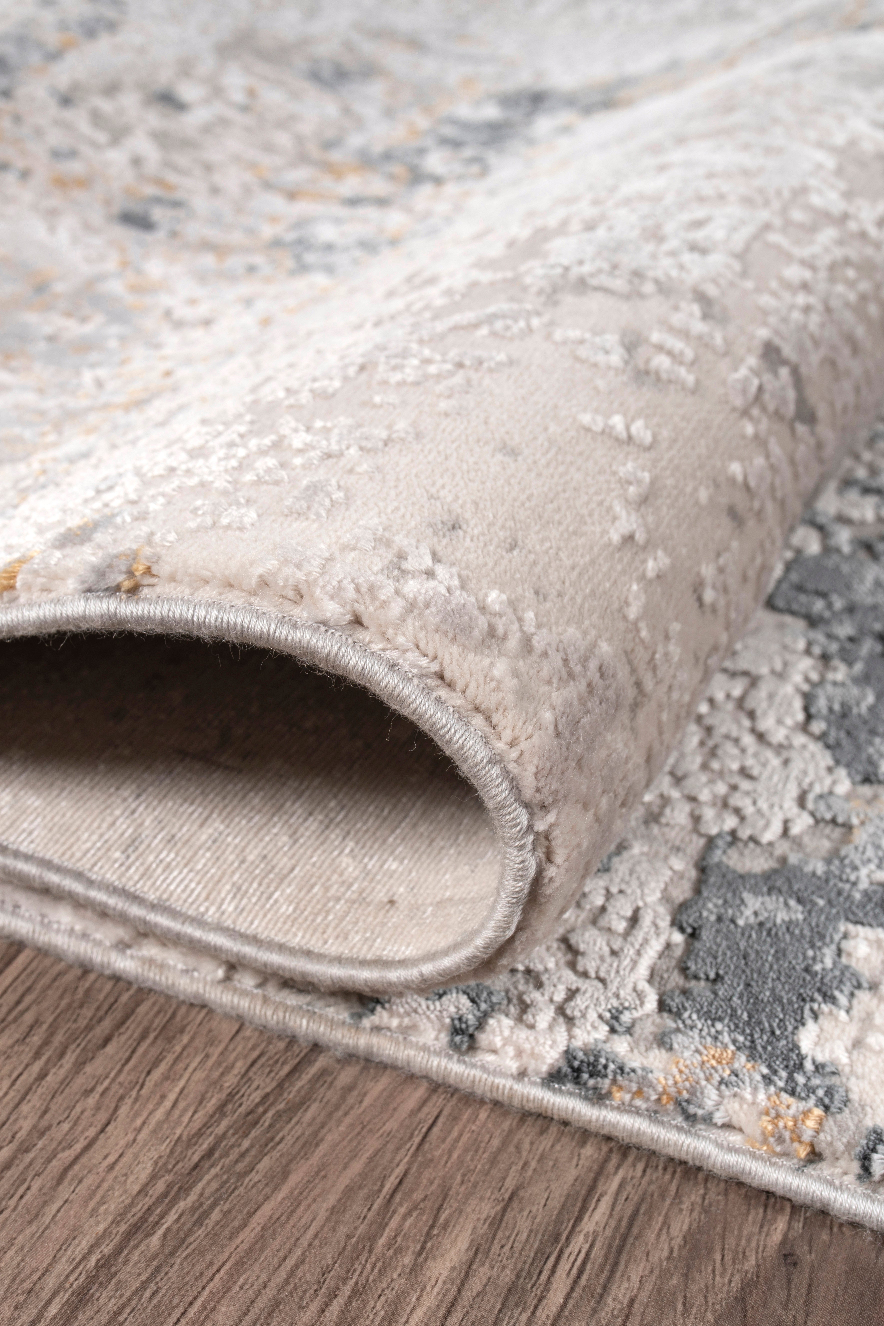 Modern MD007 Bej Uzun Ömürlü Yumuşak Dokulu Salon Mutfak Koridor Oturma Odası Yolluk Halı