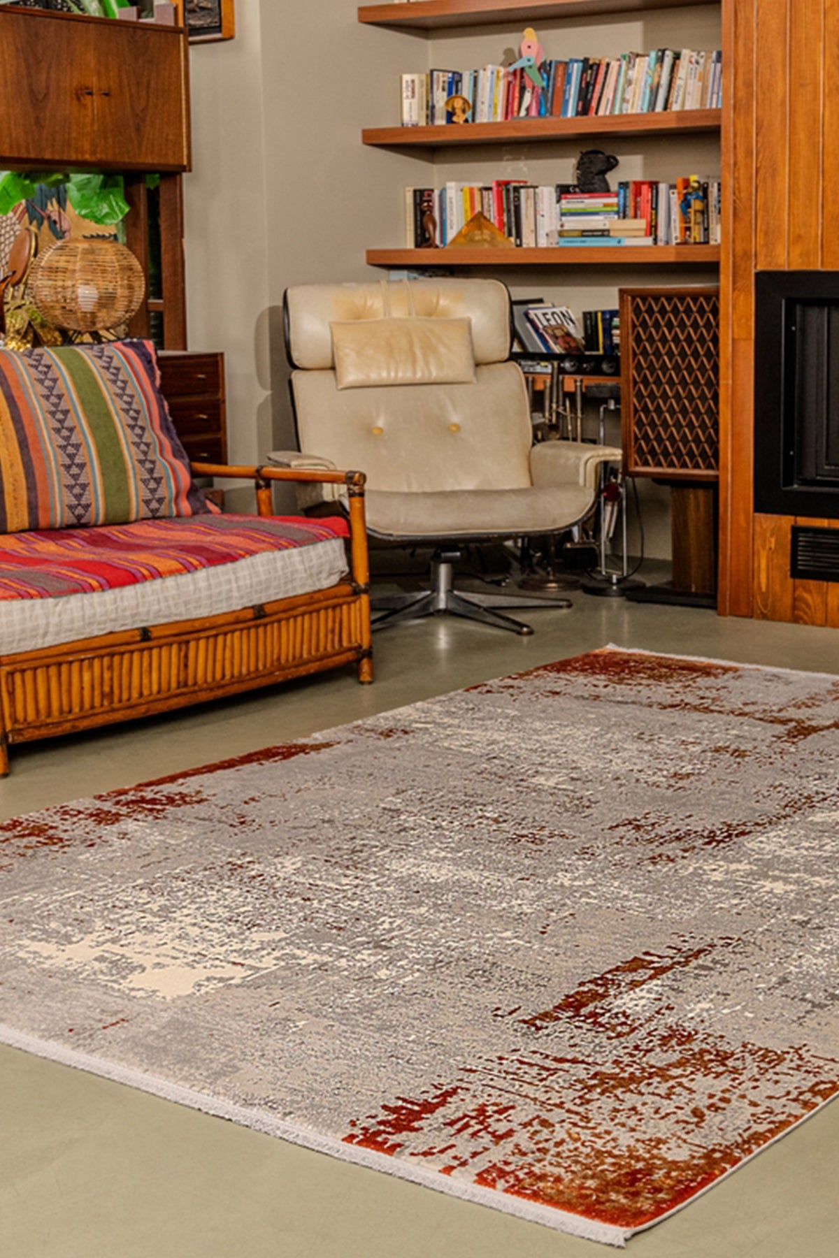 Modern MD008 Bej Uzun Ömürlü Yumuşak Dokulu Salon Mutfak Koridor Oturma Odası Yolluk Halı