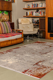 Modern MD008 Bej Uzun Ömürlü Yumuşak Dokulu Salon Mutfak Koridor Oturma Odası Yolluk Halı