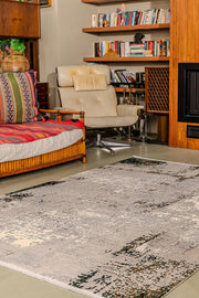 Modern MD009 Bej Uzun Ömürlü Yumuşak Dokulu Salon Mutfak Koridor Oturma Odası Yolluk Halı