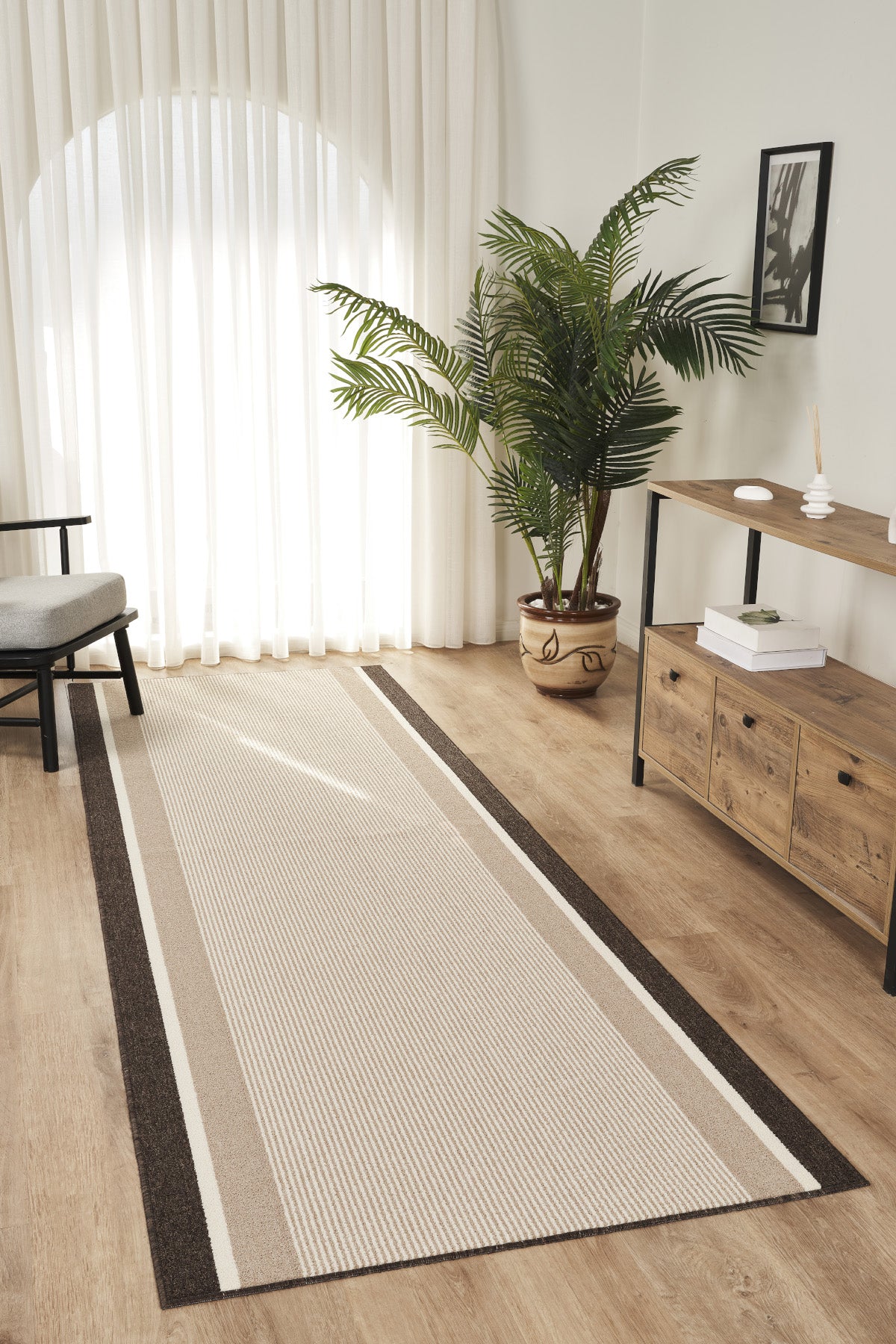 Mono MN03 Bej Hav Toz Vermez Salon Mutfak Koridor Oturma Odası Yolluk Halı