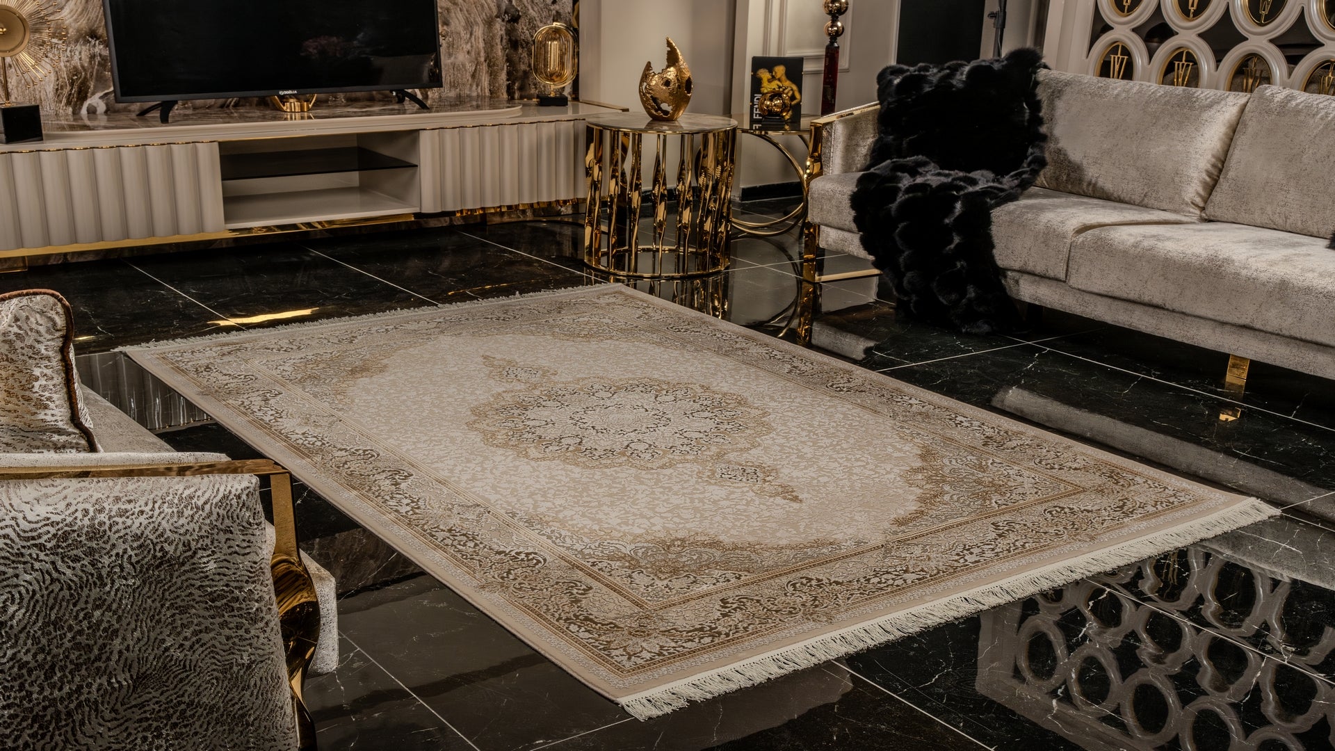 Nakış NK001 Çok Renkli Uzun Ömürlü Yumuşak Dokulu Salon Mutfak Koridor Oturma Odası Yolluk Halı