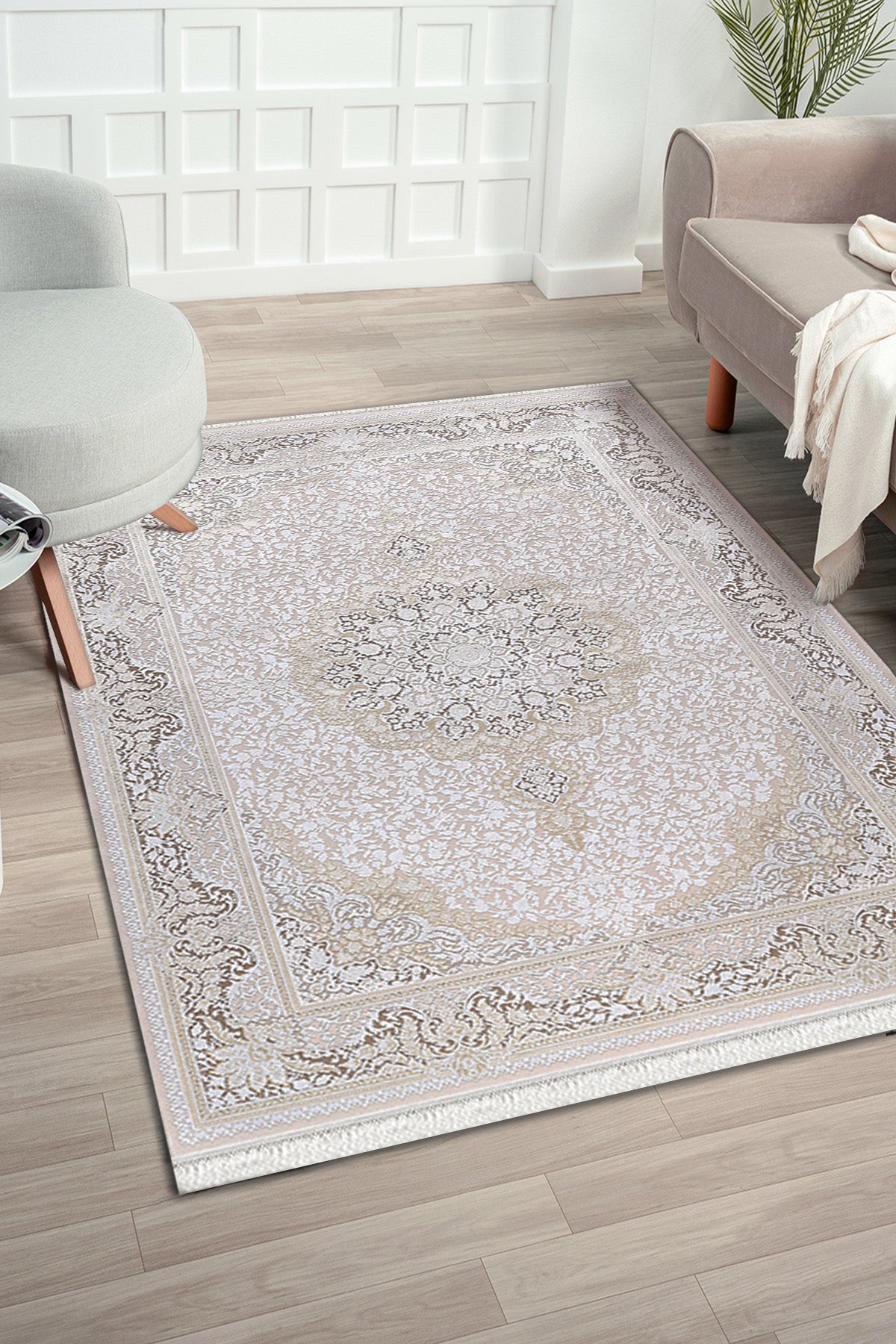 Nakış NK001 Çok Renkli Uzun Ömürlü Yumuşak Dokulu Salon Mutfak Koridor Oturma Odası Yolluk Halı