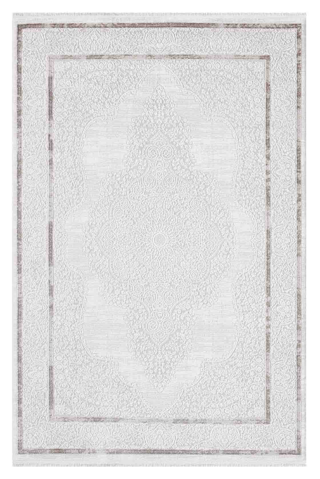 Nar A0204 Bej Uzun Ömürlü Yumuşak Dokulu Salon Mutfak Koridor Oturma Odası Yolluk Halı Makine Halısı