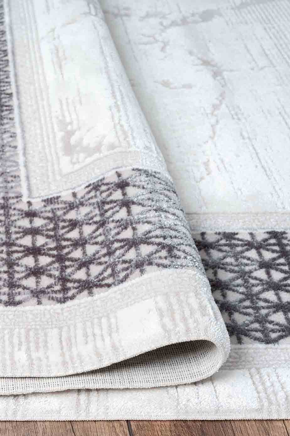 Nar A0207 Bej Uzun Ömürlü Yumuşak Dokulu Salon Mutfak Koridor Oturma Odası Yolluk Halı Makine Halısı