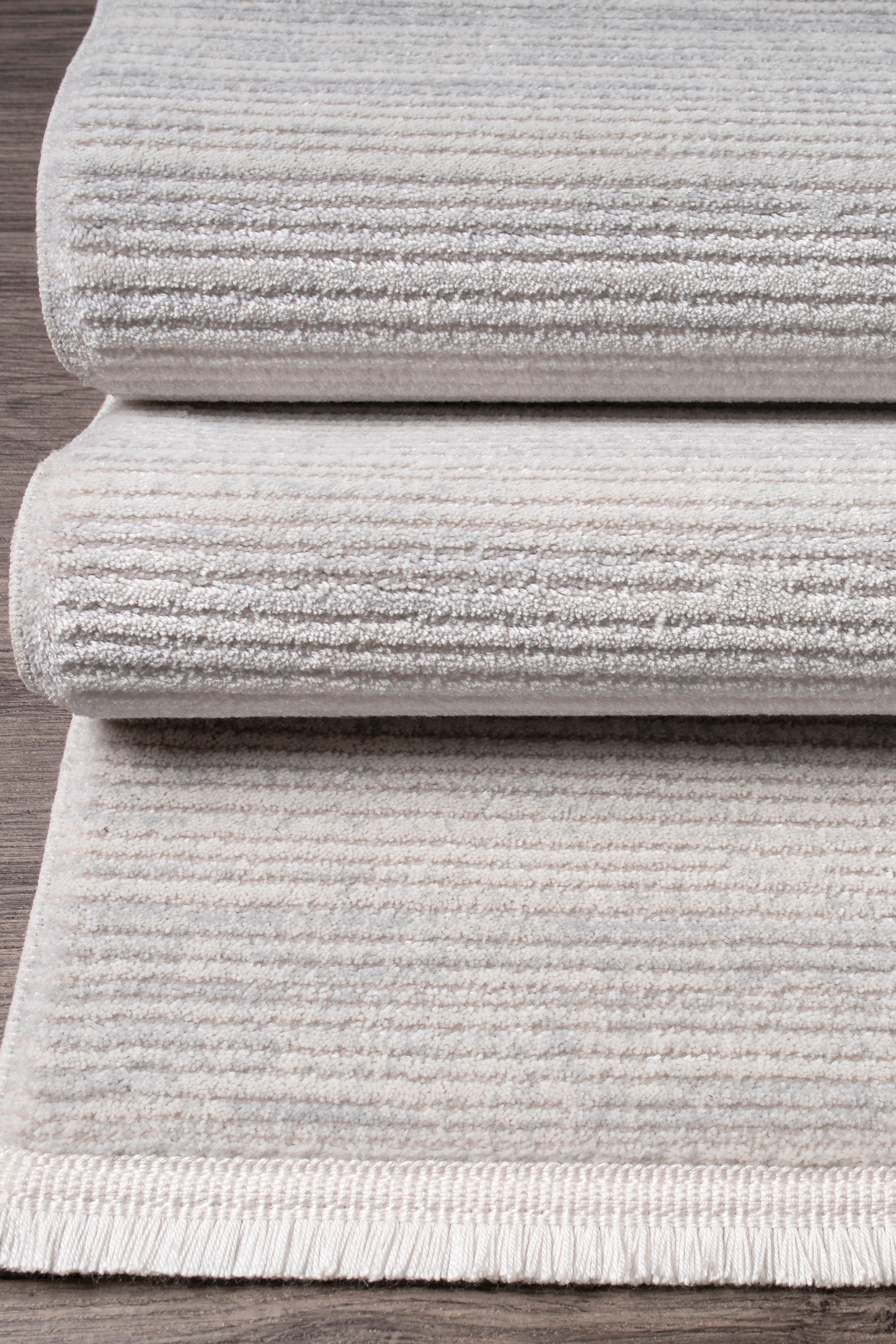 Nar A0239 Beige Strapazierfähiger, weicher Läuferteppich für Wohnzimmer, Küche, Flur, Aufenthaltsraum, maschinell hergestellt