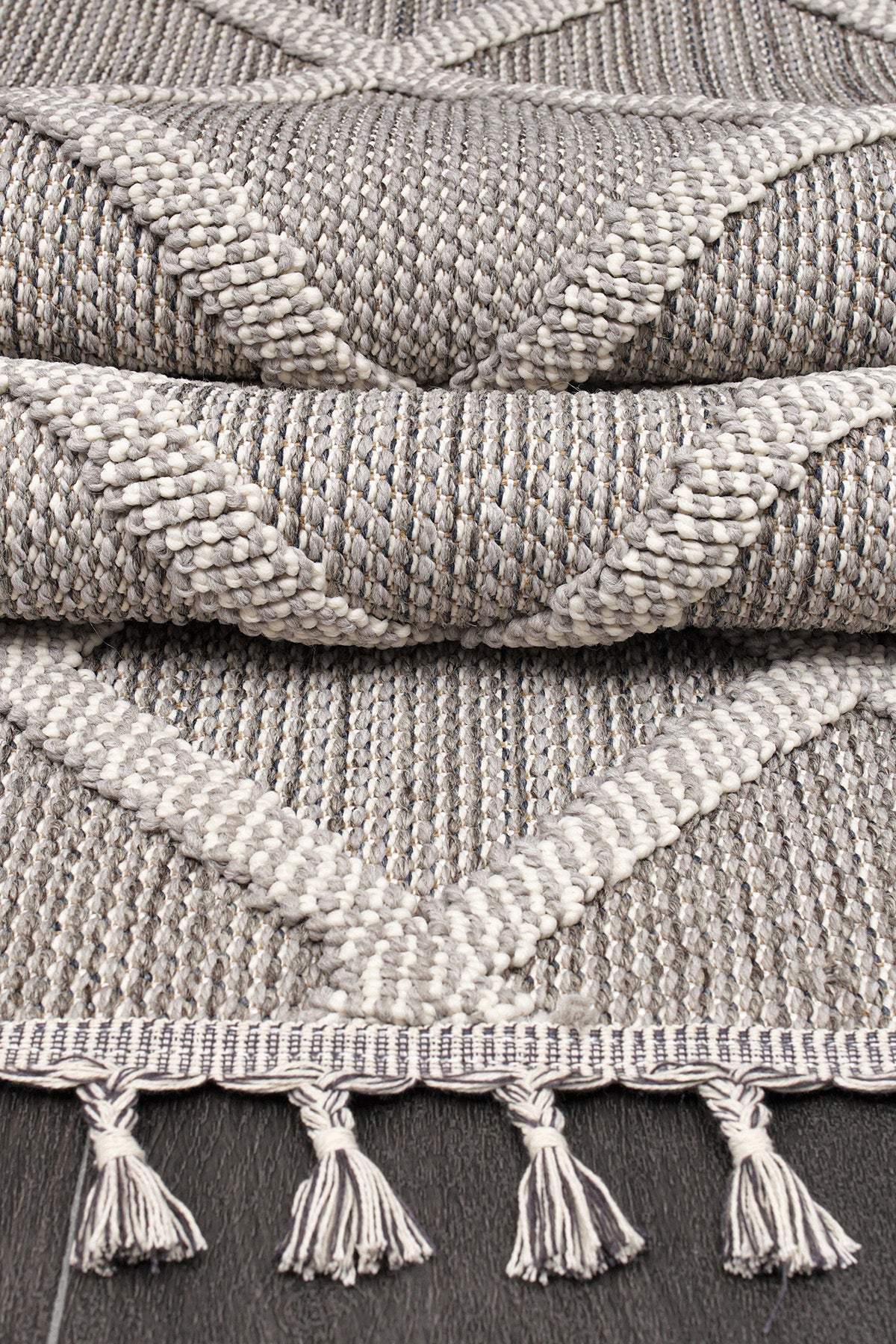 Natura 9964 Gri Hav Toz Vermez Yumuşak Dokulu Salon Mutfak Koridor Oturma Odası Yolluk Halı