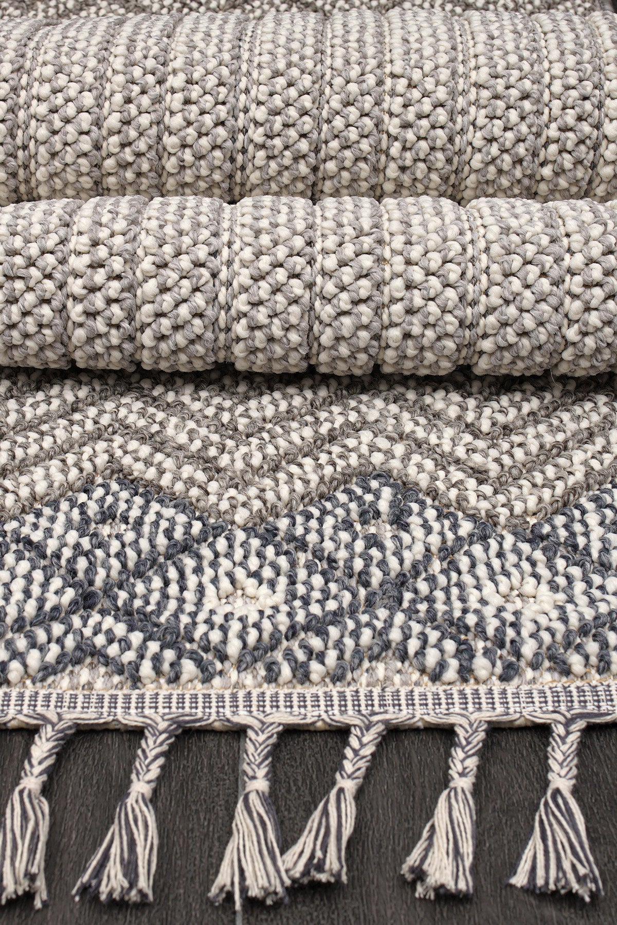 Natura 9965 Bej Hav Toz Vermez Yumuşak Dokulu Salon Mutfak Koridor Oturma Odası Yolluk Halı