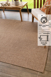 Naturel Jüt Halı Modern Örme Kilim Rusticana_3101