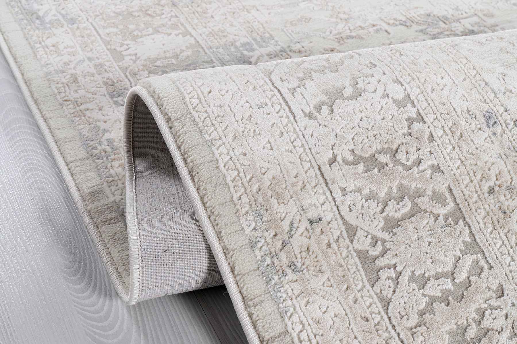 Nazende NZ004 Bej Yumuşak Dokulu Salon Mutfak Koridor Oturma Odası Yolluk Halı Makine Halısı