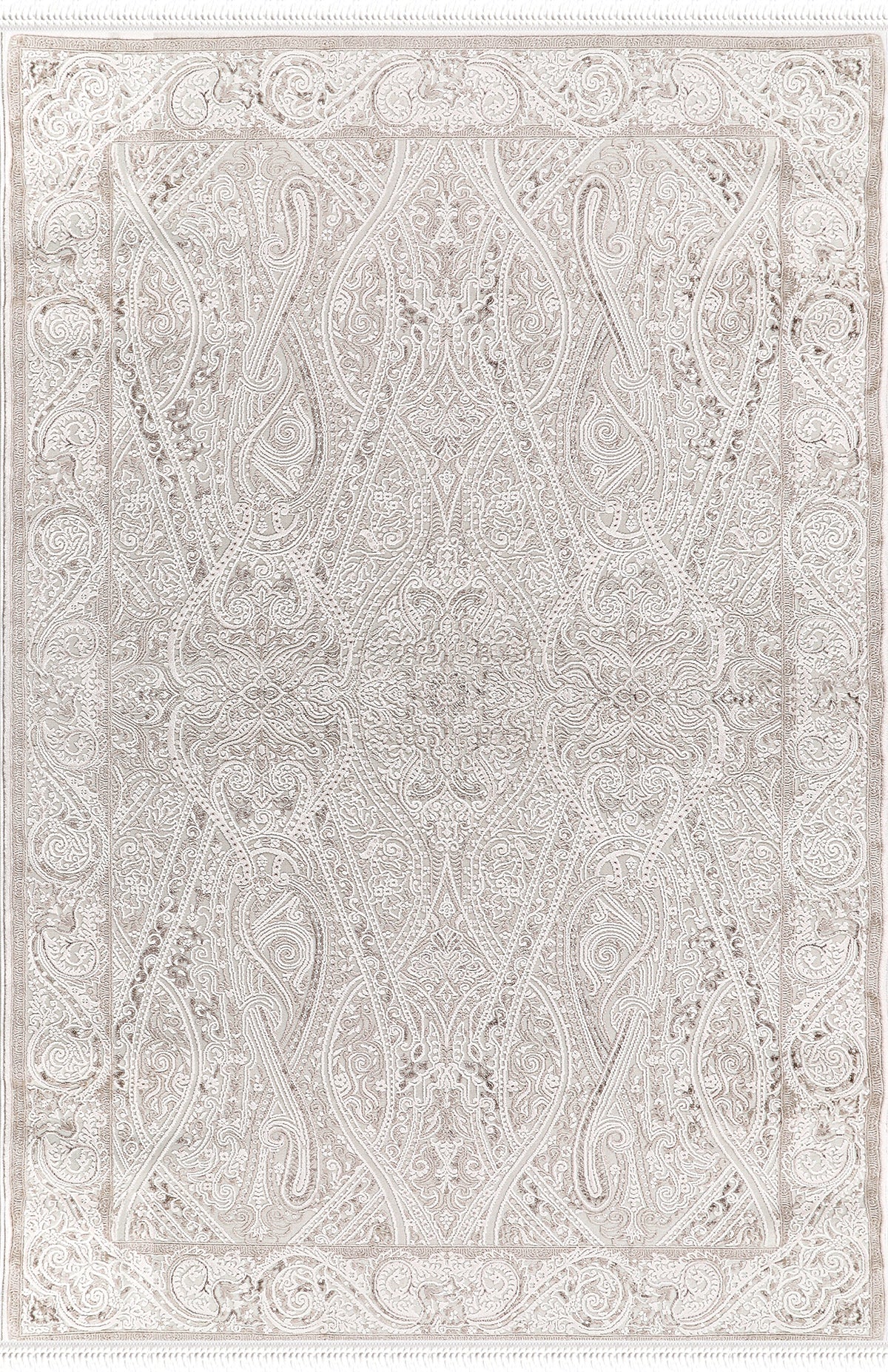 Nazende NZ005 Bej Yumuşak Dokulu Salon Mutfak Koridor Oturma Odası Yolluk Halı Makine Halısı