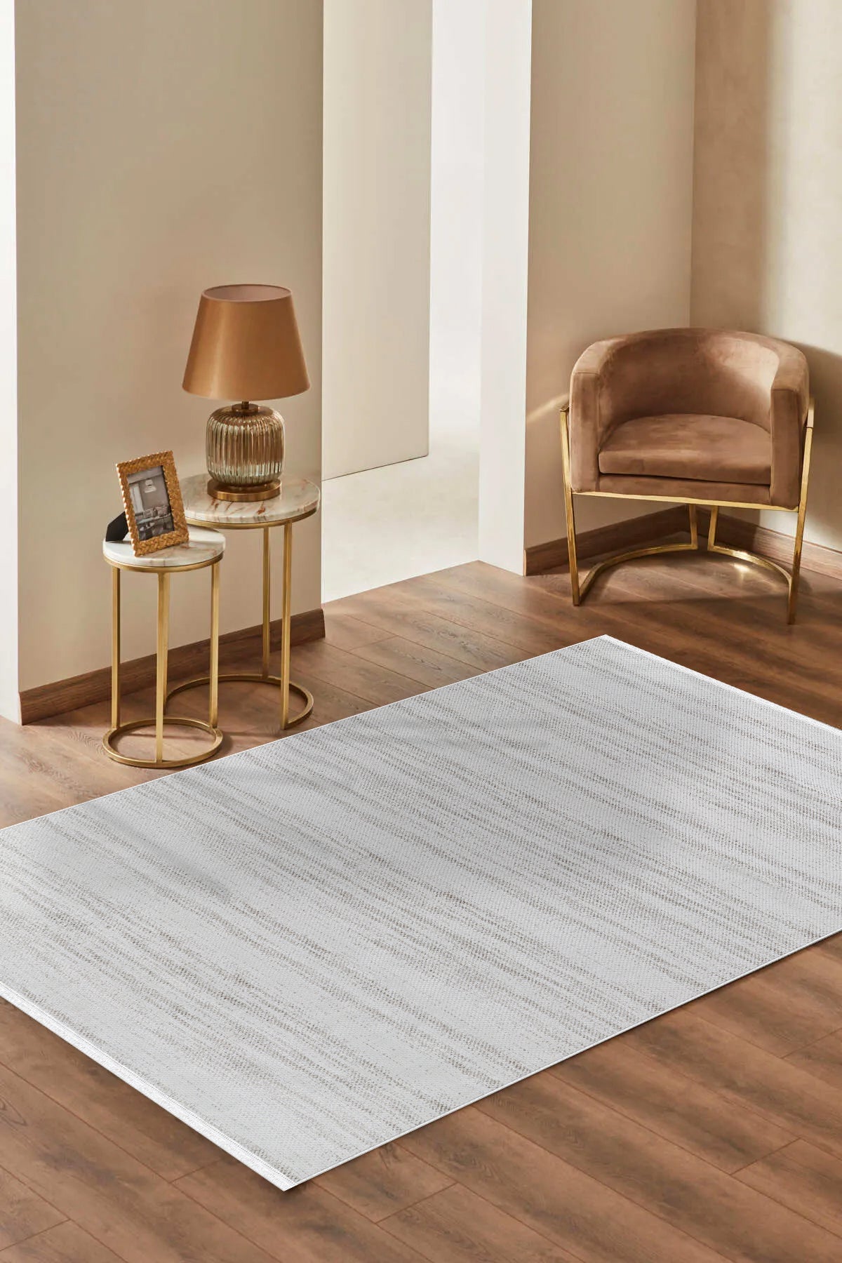 Nevv Nv003 Beyaz Hav Toz Vermez Salon Mutfak Koridor Oturma Odası Yolluk Halı