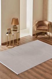 Nevv NV004 Beige Nicht fusselnder Läuferteppich für Wohnzimmer, Küche, Flur, Aufenthaltsraum