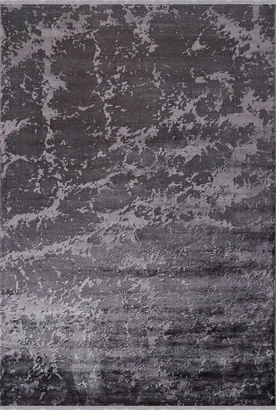 Poema PO001 Gri Uzun Ömürlü Yumuşak Dokulu Salon Mutfak Koridor Oturma Odası Yolluk Halı