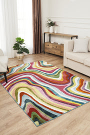 Renkli Picasso Modern Hav Toz Vermez Yumuşak Dokulu Salon Mutfak Koridor Oturma Odası Yolluk Halı