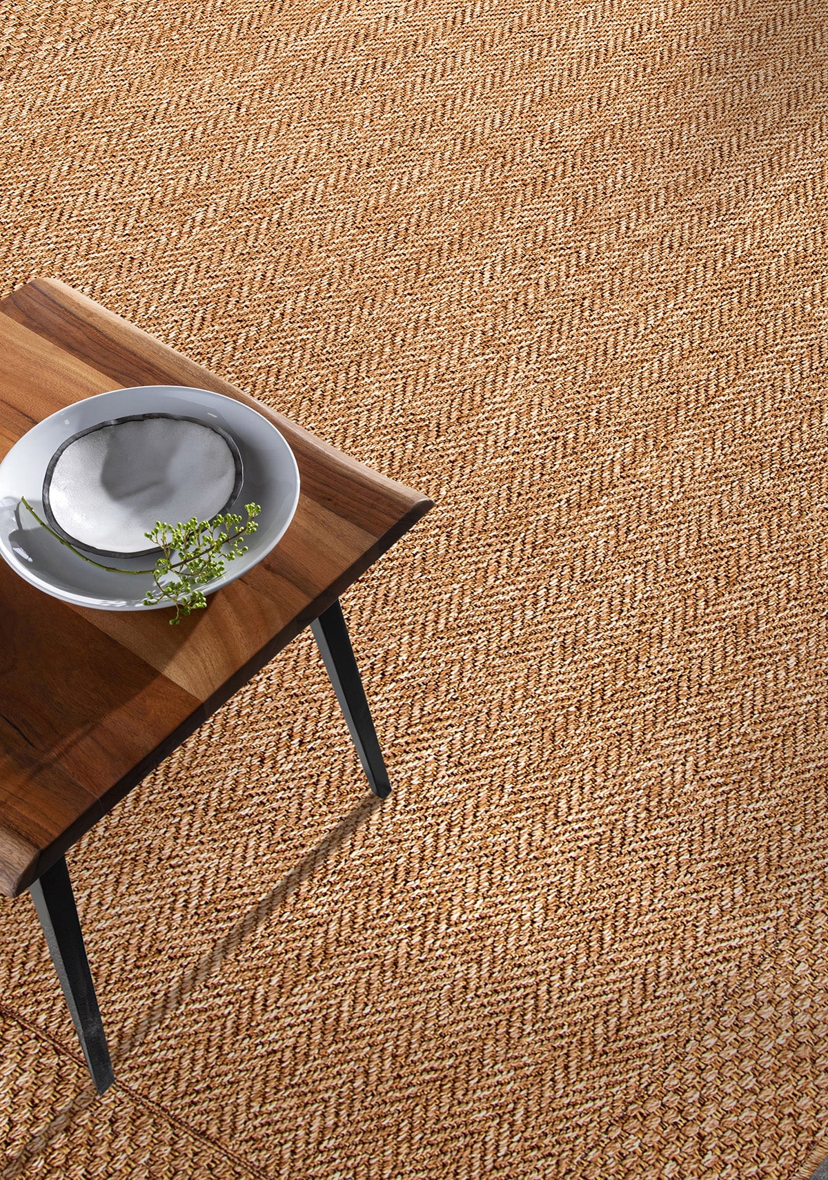 Rusticana 3107 Natural Jute Rug Modern Knitted Kilim Rusticana_3107