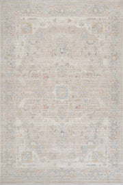 Rustik 2222 Klasik Vintage Salon Bej Krem Mutfak Halısı Tozumaz Yumuşak Makine Halısı