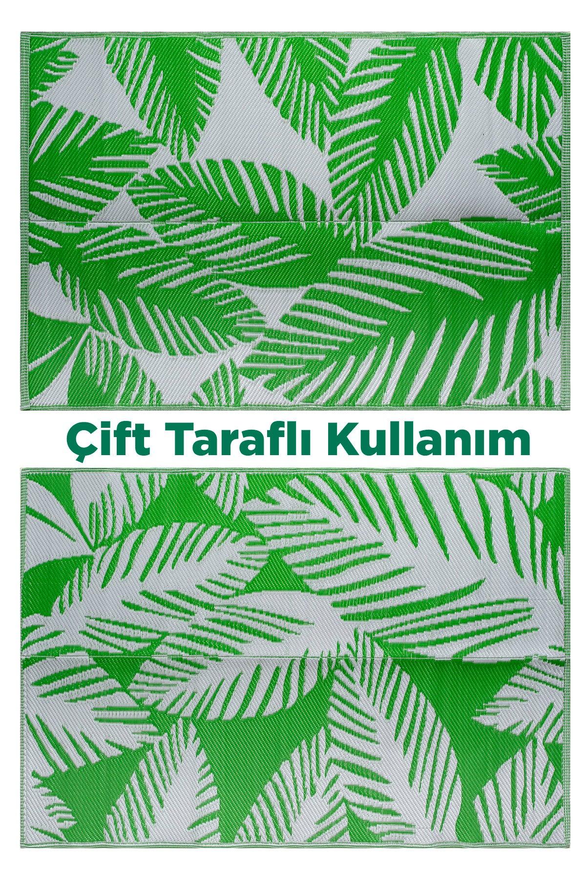 Savana 8803 Plaj Kamp Piknik Bahçe Halısı Balkon Teras Hasır Mat Savan Halı