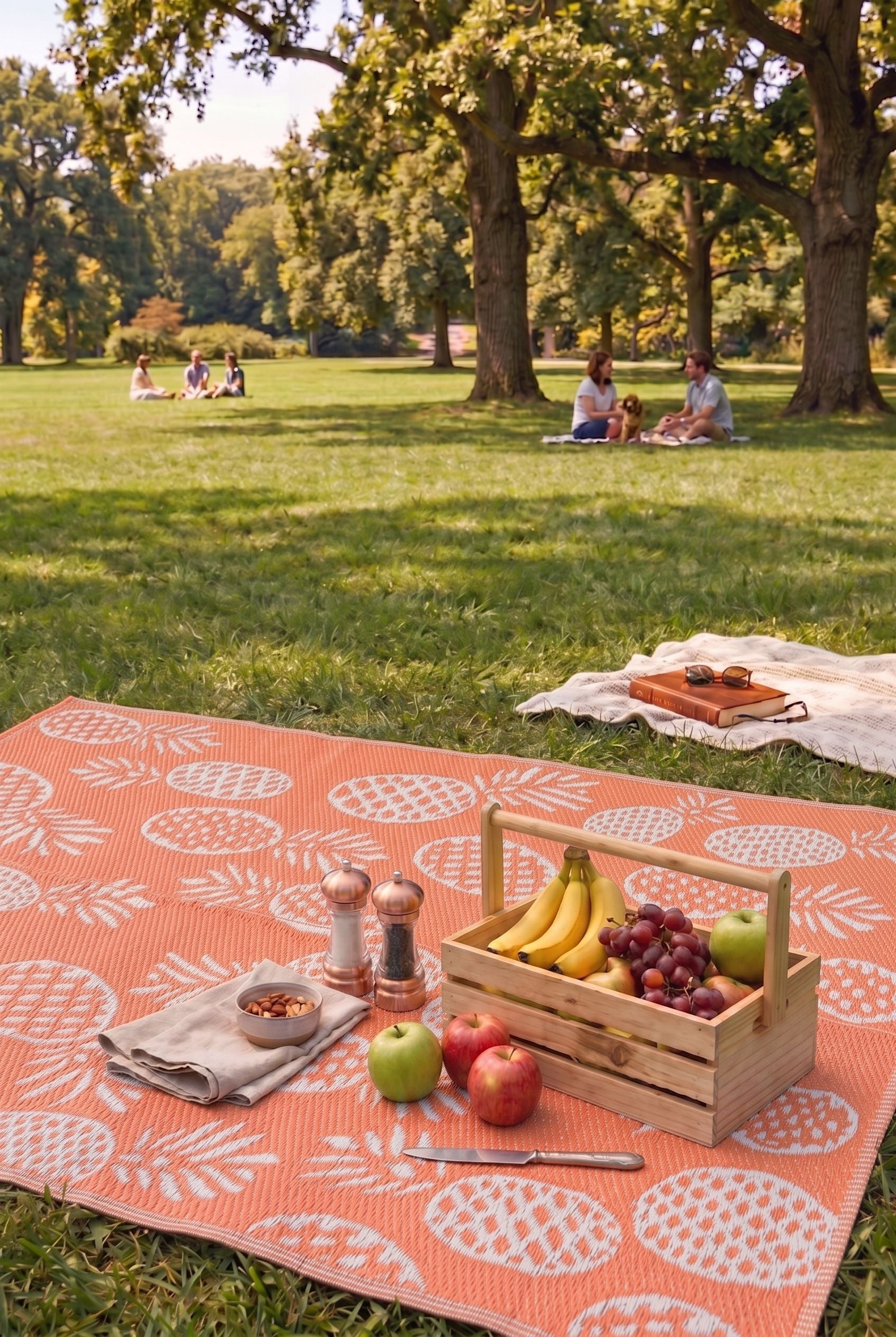 Savana 8813 Beach Camping Picnic Garden Rug Balcony Terrace Woven Mat Savana Carpet