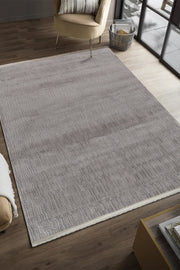 Serenat SE002 Krem Uzun Ömürlü Yumuşak Dokulu Salon Mutfak Koridor Oturma Odası Yolluk Halı