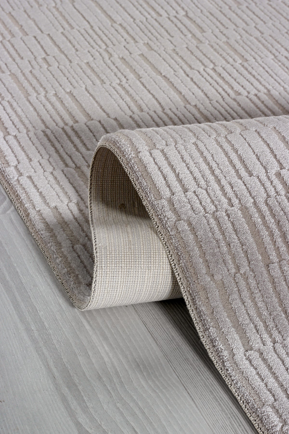 Serenat SE002 Creme Langlebiger, weicher Läuferteppich für Wohnzimmer, Küche, Flur, Aufenthaltsraum