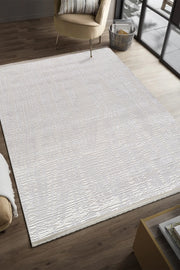 Serenat SE010 Beyaz Uzun Ömürlü Yumuşak Dokulu Salon Mutfak Koridor Oturma Odası Yolluk Halı