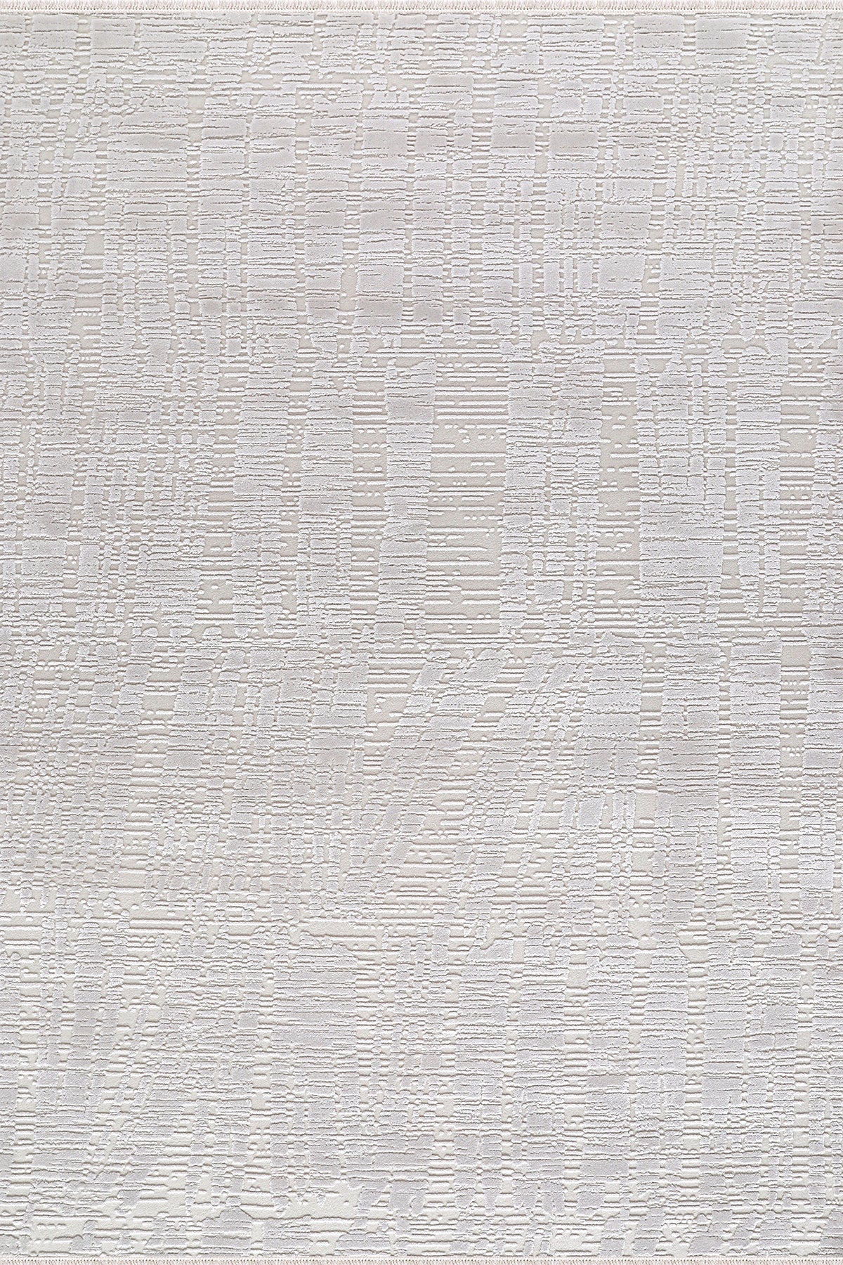 Serenat SE010 Beyaz Uzun Ömürlü Yumuşak Dokulu Salon Mutfak Koridor Oturma Odası Yolluk Halı