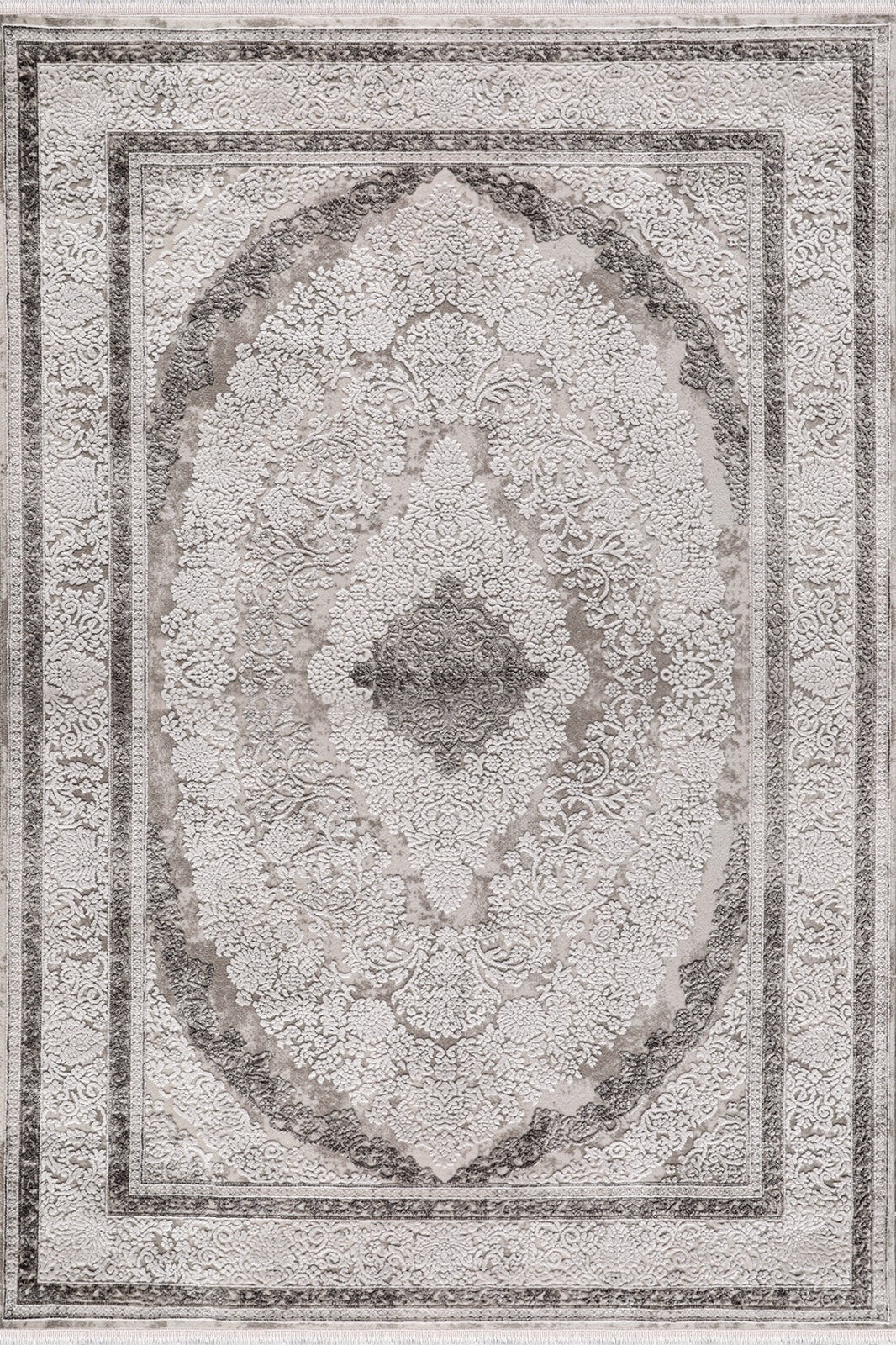 Serenat SE011 Weißer, strapazierfähiger, weicher Läufer für Wohnzimmer, Küche, Flur und Sitzecke