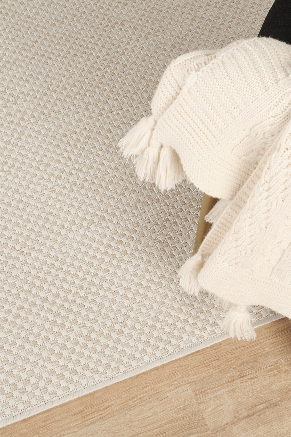 Sisalux 3081 Krem Bej Sisal Dokuma Jüt Kilim Hav Toz Vermez Halı Salon Mutfak Oturma Odası Halısı