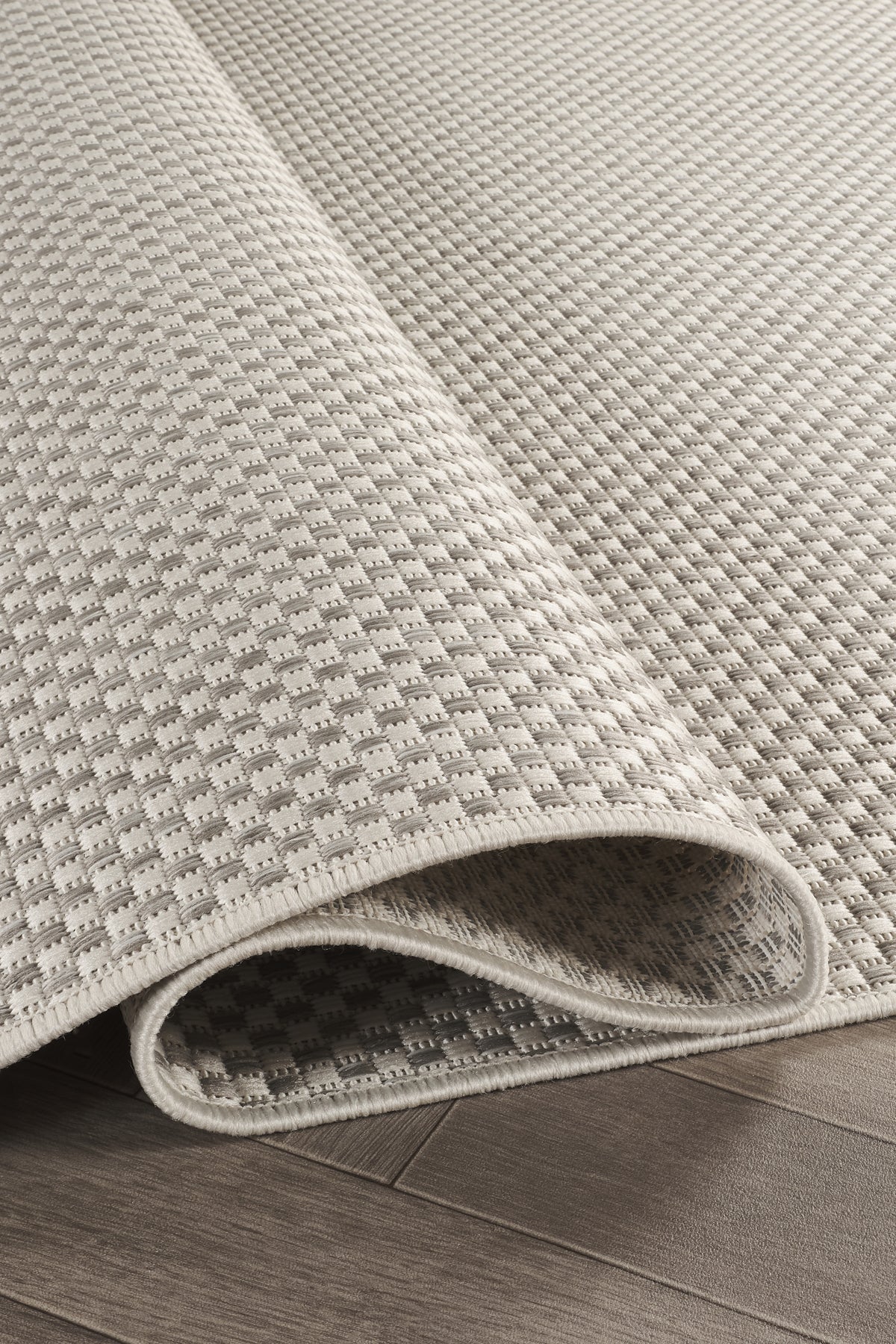 Sisalux 3082 Beyaz Gri Sisal Dokuma Jüt Kilim Hav Toz Vermez Halı Salon Mutfak Oturma Odası Halısı