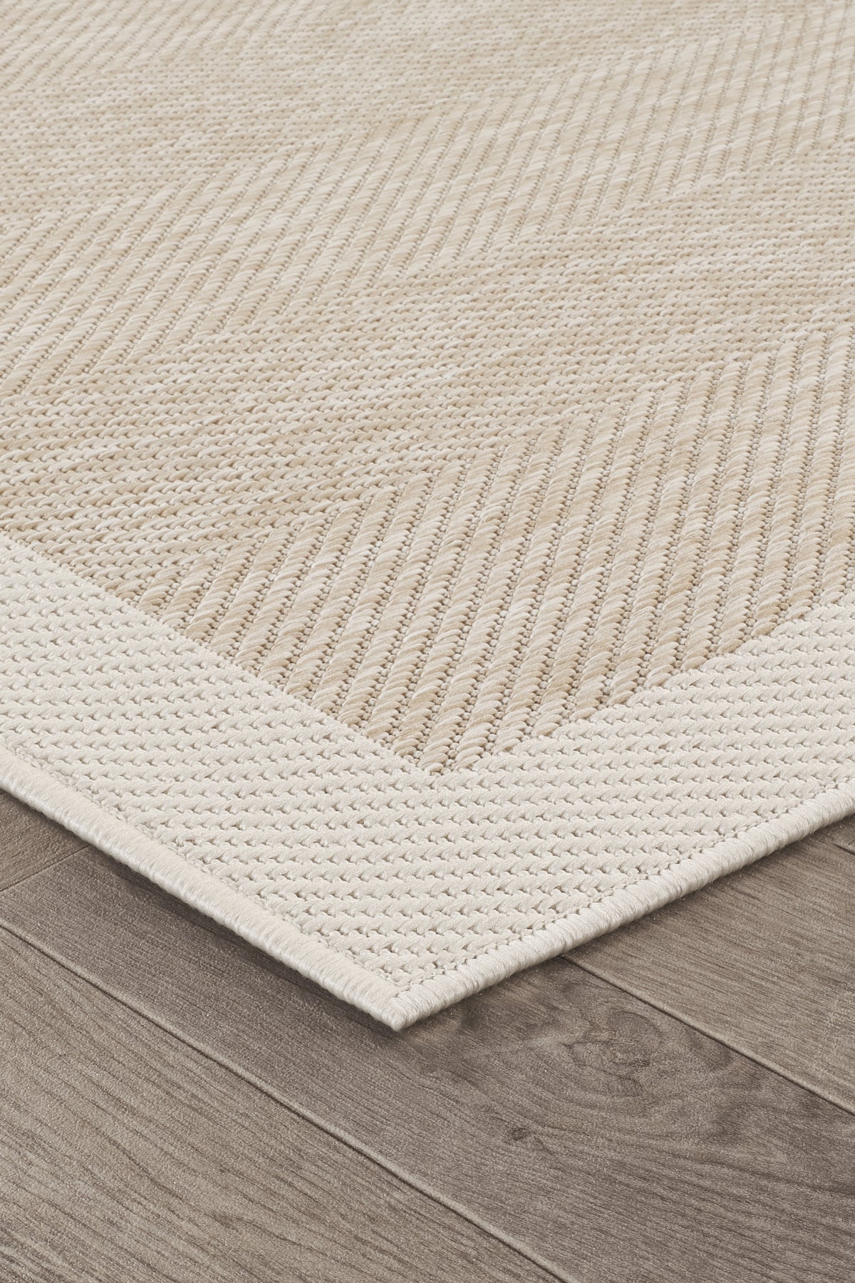 Sisalux 3085 Bej Krem Sisal Dokuma Jüt Kilim Hav Toz Vermez Halı Salon Mutfak Oturma Odası Halısı