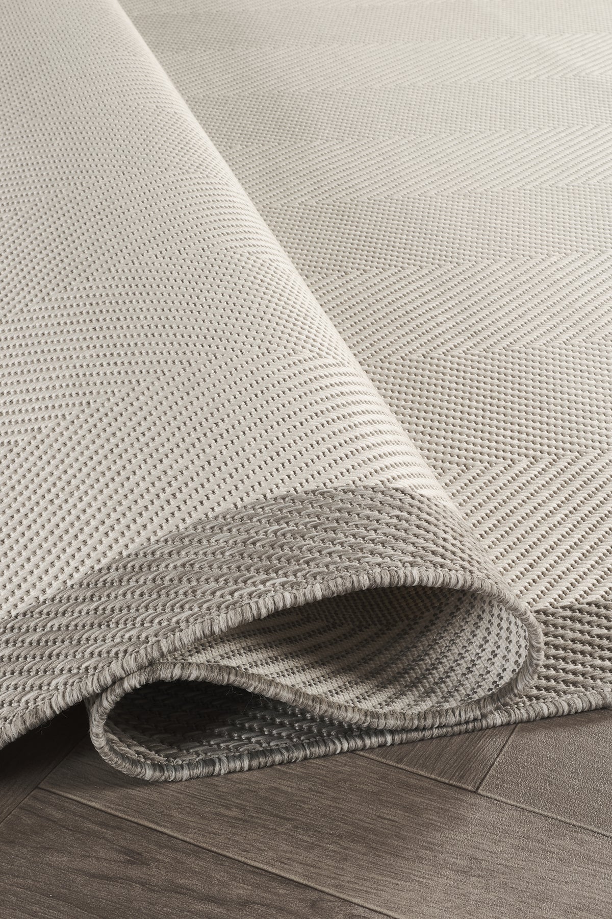 Sisalux 3086 Beyaz Gri Sisal Dokuma Jüt Kilim Hav Toz Vermez Halı Salon Mutfak Oturma Odası Halısı