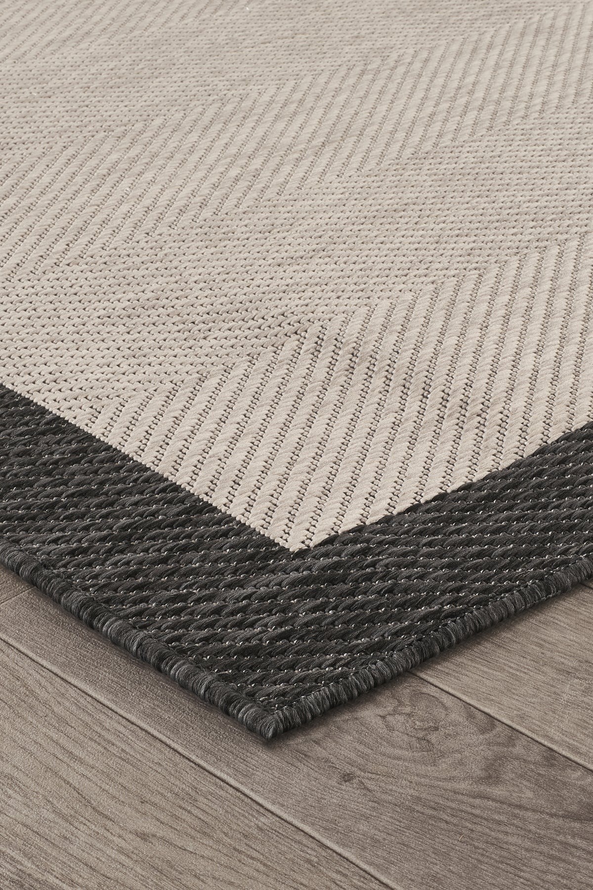 Sisalux 3088 Gri Antrasit Sisal Dokuma Jüt Kilim Hav Toz Vermez Salon Mutfak Oturma Odası Halısı
