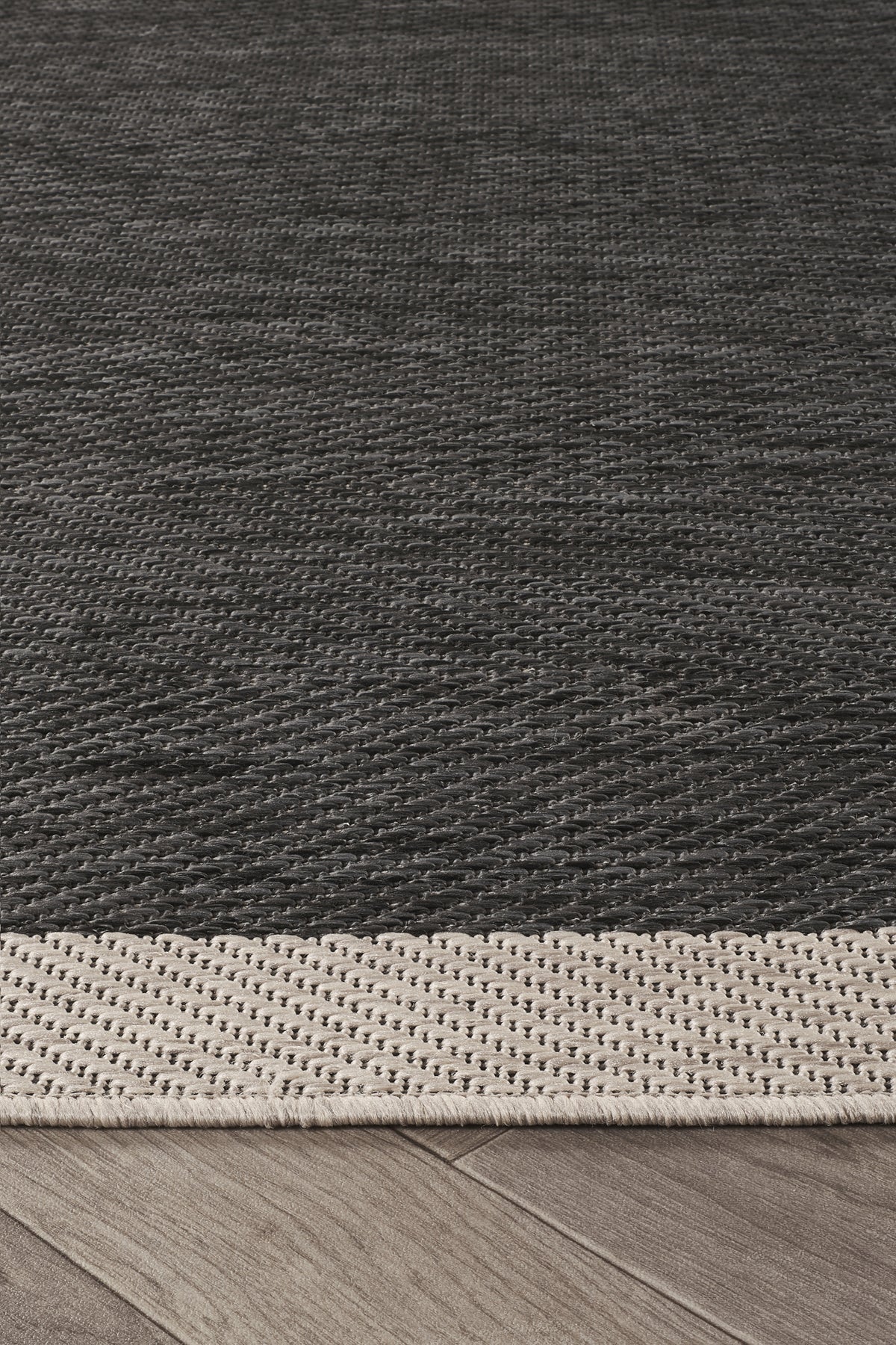 Sisalux 3089 Antrasit Sisal Dokuma Jüt Kilim Hav Toz Vermez Halı Salon Mutfak Oturma Odası Halısı