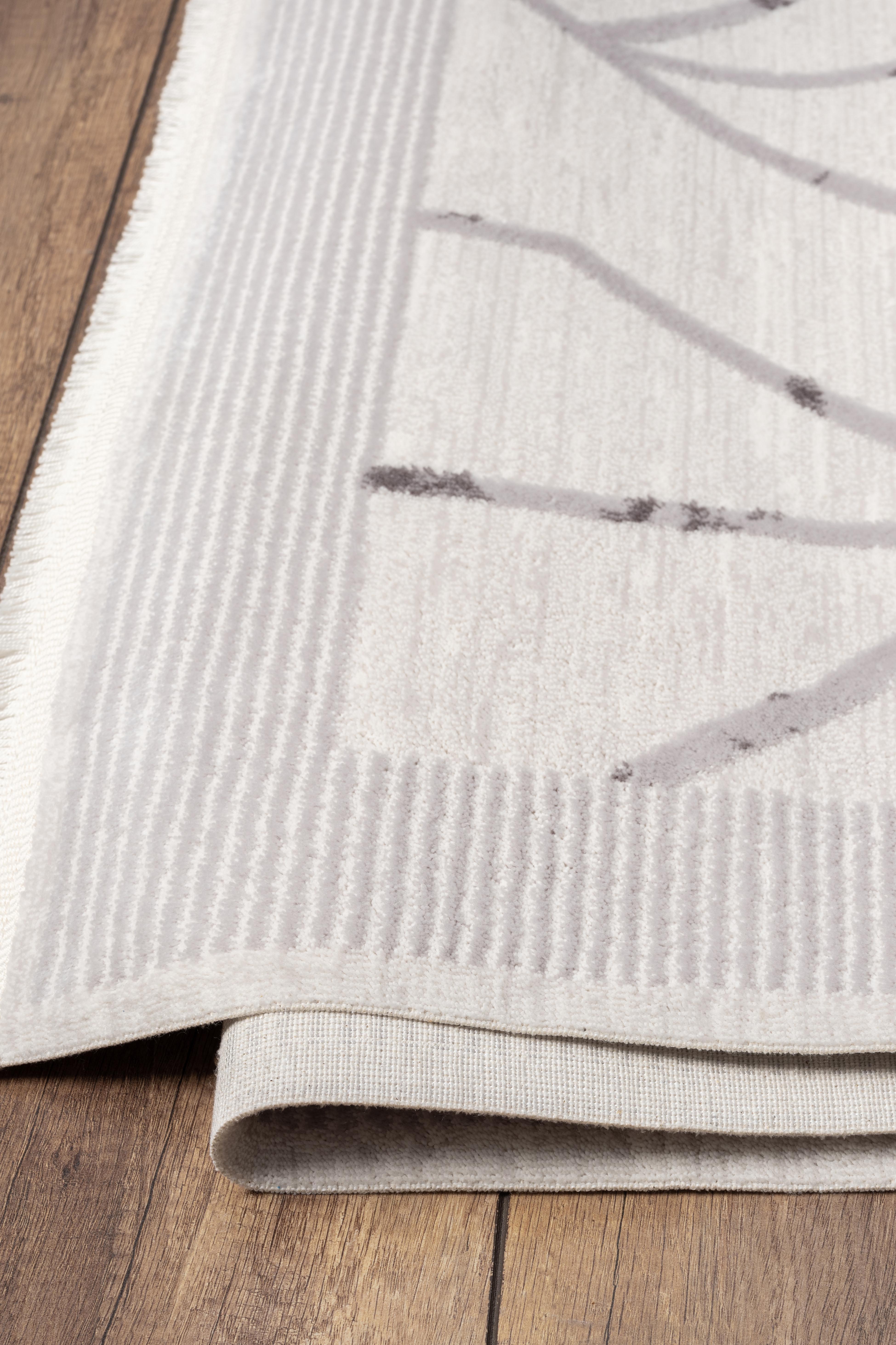 Universal A0301 Bej Uzun Ömürlü Yumuşak Dokulu Salon Mutfak Koridor Oturma Odası Yolluk Halı