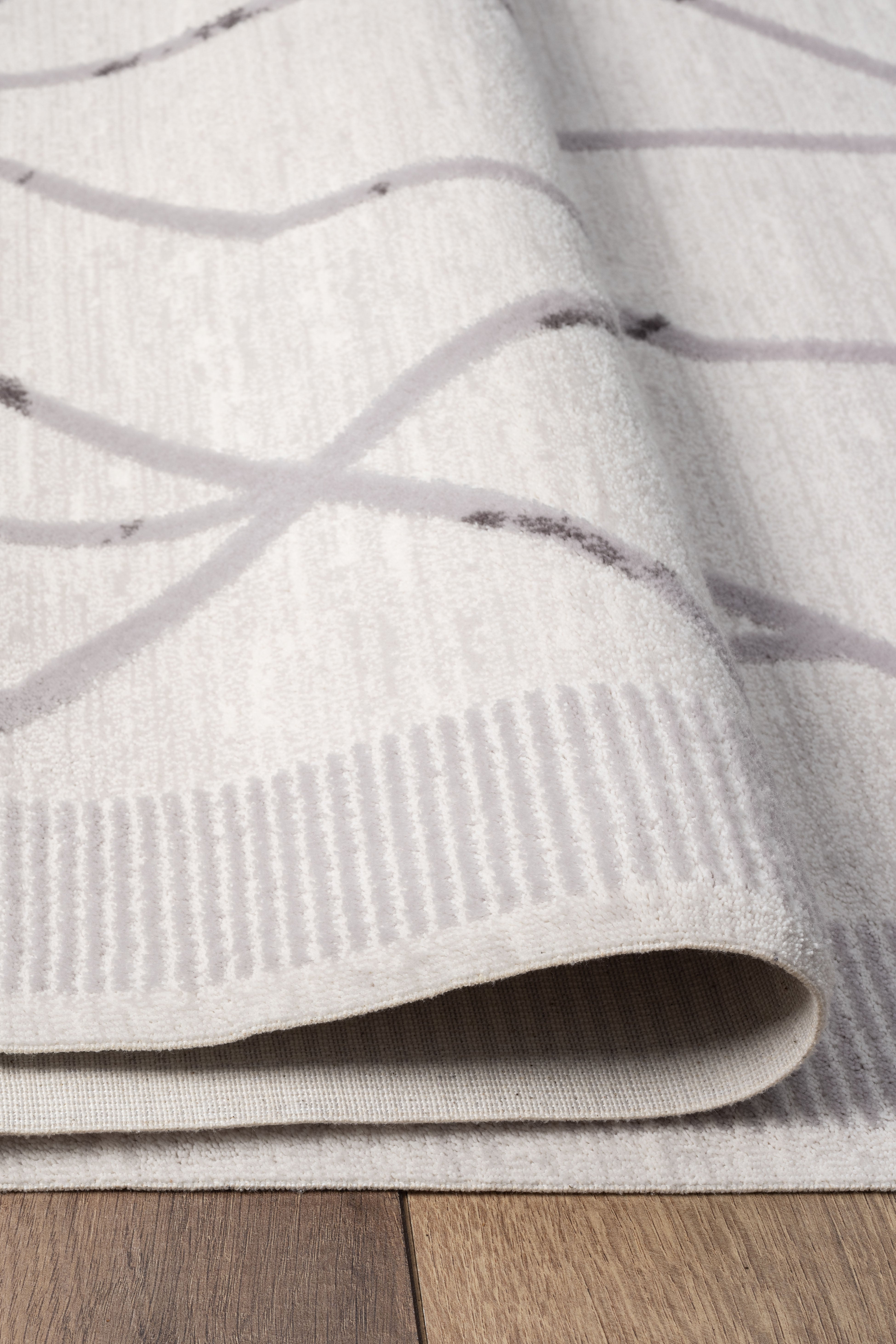 Universal A0301 Beige Durable Soft Textured Living Room Kitchen Hallway Sitting Room Runner Rug