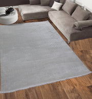 Vavien 1372 Gri Yumuşak Dokulu Salon Mutfak Koridor Oturma Odası Yolluk Halı Makine Halısı